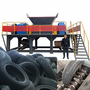 [Hot Item] Waste Used Rubber Tyre Recycle Machine Recycling Plant for Rubber Powder
