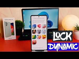 How to Enable Dynamic lock screen In Samsung Galaxy A52s 5G
