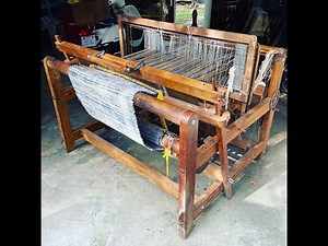 VINTAGE Reed Manufacturing Antique Loom The Weaver's Friend Springfield Ohio