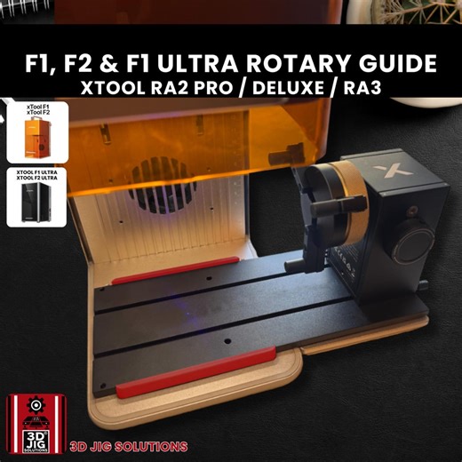 Xtool RA2 & RA3 Rotary Guide Jig: Centering Baseplate for F1, F2, F1 Ultra - Etsy