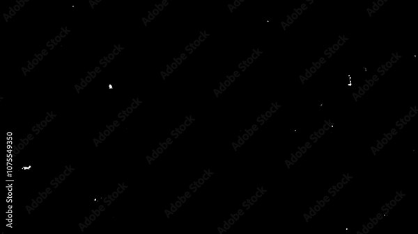 Dust particles black screen, Dust overlay effects, Dust particles black screen effect, Dust video. Stock Video