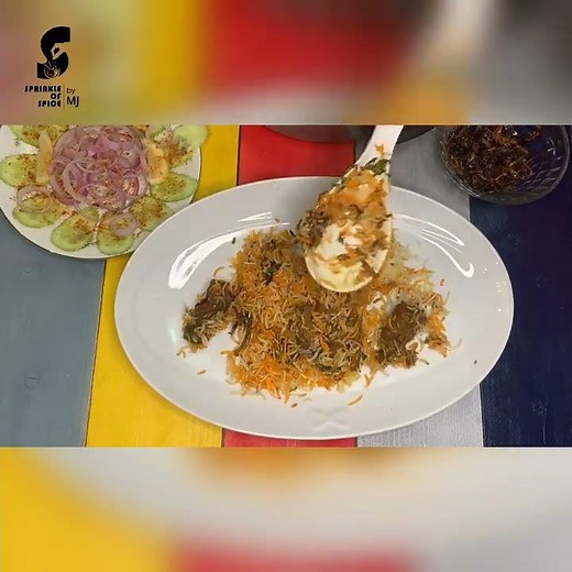 Mutton Biryani Recipe | Restaurant Style Mutton Biryani | #shorts