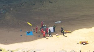 96K views · 719 reactions | 2021 has ended in tragedy, with a man being killed in a freak cliff collapse at Bells Beach. Despite the best efforts of emergency services, he died while being flown to hospital. #9News | Nightly at 6pm | 9 News | Facebook