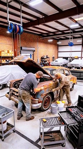 From rust to $1M car 🚗💰 #CarRestoration #BeforeAfter #viral #shorts