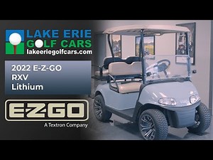 2022 E-Z-GO RXV Lithium Golf Cart