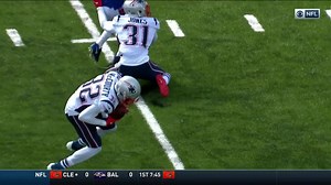Devin McCourty elevates to pick off Josh Allen's deep ball