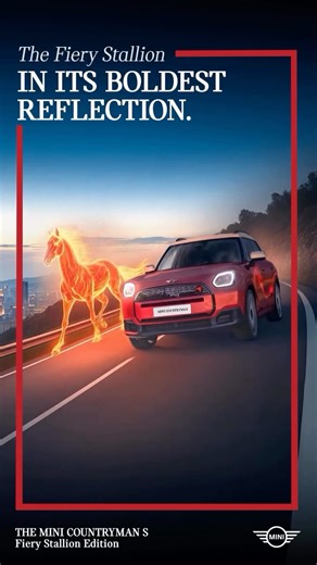 In 2026, a rare spirit gallops in… meet the Fiery Stallion 🐎🔥 A Limited-Edition presence. Fierce, independent and moving to your rhythm. This CNY, it doesn’t just go home, it charges back with purpose, reigniting every tradition along the way. #MINIMalaysia #BIGLOVE #MINICountryman | MINI