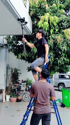 Behind the scene of one shot many scene.#khmerfilmaker #unixproduction #teamwork #cheer