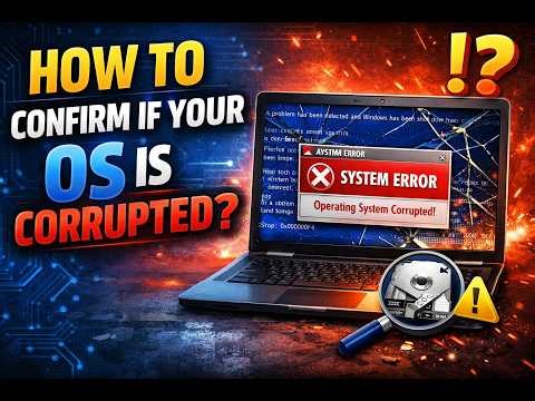 How to Fix Corrupted System Files in Windows | Complete Repair Guide 🔥