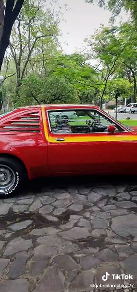 Red Vintage Car From The 70s or 80s: A Detailed Review