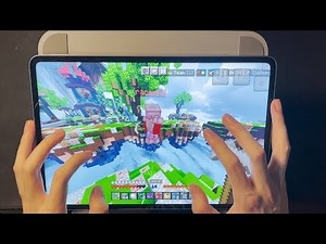 Minecraft Skywars Mobile With Handcam on New Controls