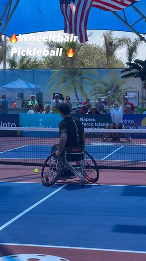 202 reactions · 98 shares | The @usopenpickleball Championships define pickleball. Wheelchair pickleball is on fire and supported by the crowd. Watch the US OPEN all week on Pickleball Channel. #pickleball | Pickleball Channel | Facebook