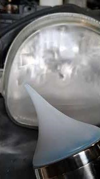 acetone vapor headlights polymérisation