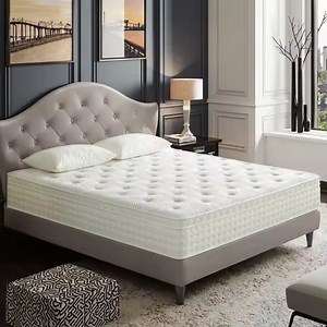 [Hot Item] 200*220*24 Cm Roll in Box Comfortable Pocket Spring Mattress King Size Hybrid Roll in Box