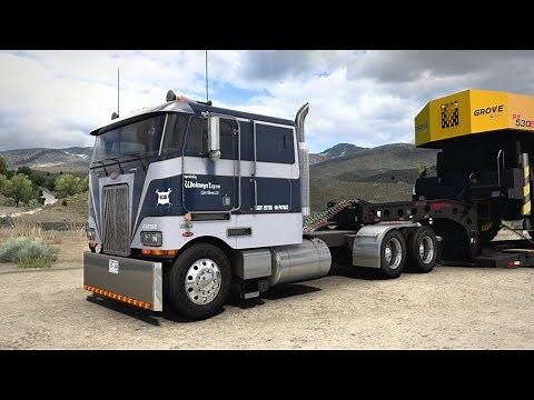 "FSC Trucking" Oversized Haul - (Orwell the Cabover) - American Truck Simulator