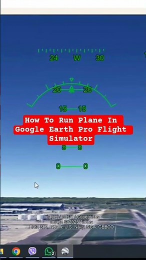How To Run Plane In Google Earth Pro Flight Simulator