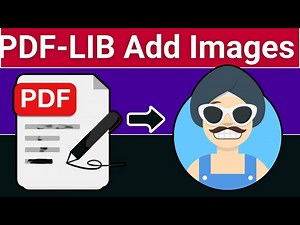 Javascript PDF-LIB Tutorial to Add Multiple JPG & PNG Images Using Base64 & IFrame in Browse