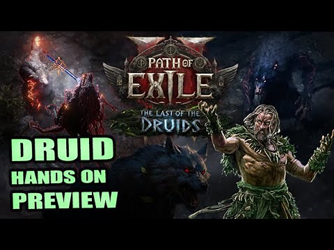 PATH of EXILE 2: DRUID Hands On Gameplay Preview - Shapeshifting & Tearing Through Act 1