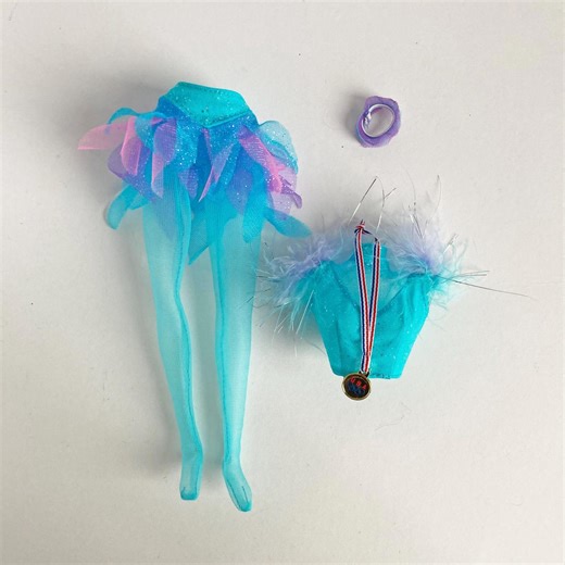 Vintage Barbie Olympic Skater Outfit: 1997 Figure Skating Costume - Etsy