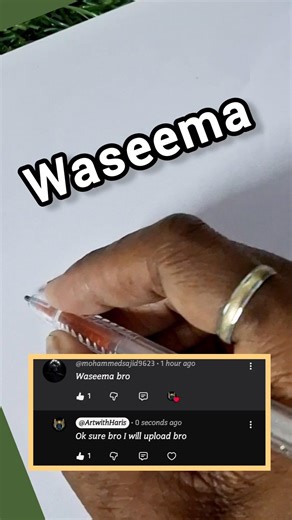 waseema Naming Design Style Art✨️... #shorts #youtubeshorts #trending #viral #design