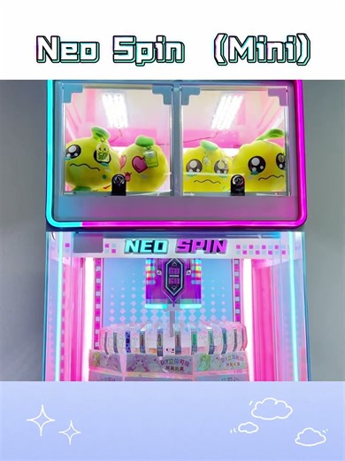 How about the Neo Spin（mini）arcade machine？#arcade #gamemachine #neofuns #manufacturer #trending