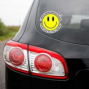 Yoonek Graphics I Hope Something Good Happens to You Today Decal Sticker for Car Window, Laptop and More. #1378 (4" x 4")