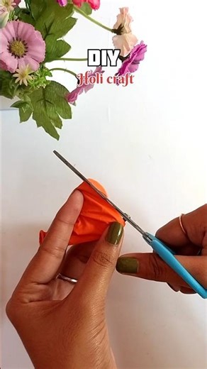 DIY colour popper|| DIY holi craft #diy #holi #viral #trending #craft #art