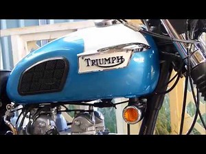 1971 Triumph Daytona 500 T100R A NICELY RESTORED CLASSIC!