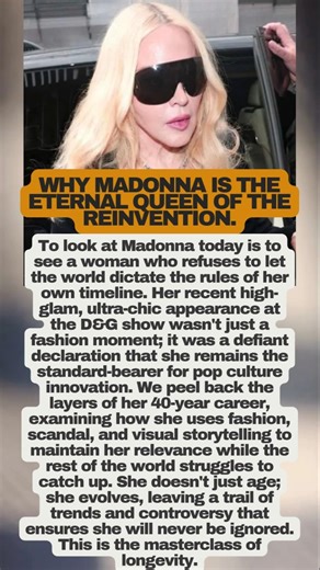 Madonna’s Ultra-Glam Style Evolution! ✨ #madonna