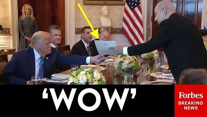 Trump Gets Surprise From Netanyahu When Presented With Nobel Peace Prize Nomination Letter