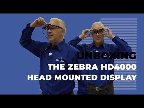 The Zebra HD4000 Head Mounted Display