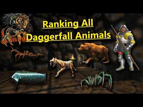 Ranking Every DAGGERFALL Enemy - Animals Edition