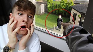Game master spies on a house without being caught