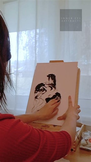 Order in Chaos: Silver Core | INNER EYE ABSTRACTS #shorts