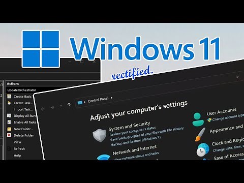 Rectify11: Windows 11 done correctly