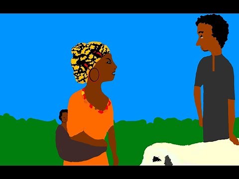 conte africain-les trois sourds-il était un conte- dessin animé africain-conte en français