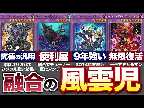 【お手軽すぎ】歴代の汎用融合モンスターランキングTOP15【遊戯王】