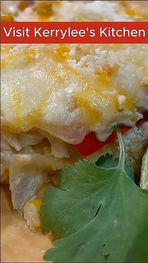 Cheesy Chicken Fiesta Casserole - Quiet Cooking - So Creamy!