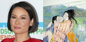 Lucy Liu Paints Erotic Lesbian Portraits — And We Love It