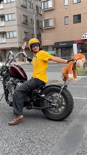 Curious George chopper🐒#chopper #bikeride