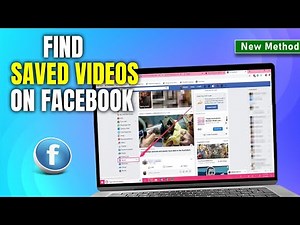 How To Find Saved Videos On Facebook 2026 (PC or Laptop) Check Saved Video on FB