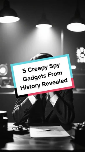 You won't believe these wild spy gadgets actually existed! Which one creeped you out the most? #historyfacts #spytech #weirdhistory #thriller #espionage #vintagegadgets Subscribe if you like this content! Comment what you want to see next!
