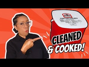 👉🏾Cleaned & cooked "Chitlins" in Las Vegas!!! #soulfood #gotasteandsee