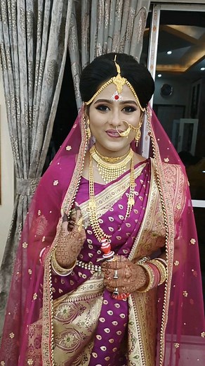 1.5K views · 48 reactions | Real Bride Makeup Look ((09/03/2023) Call or WhatsApp  9330461919 #realbride #bridalmakeup #bestmakeupartist #makeupartist | Puja's Creative Makeover | Facebook