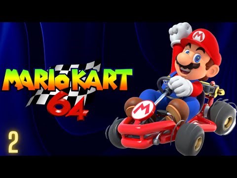 Mario Kart 64 - Koopa Troopa Beach - Nintendo 64 Gameplay Walkthrough