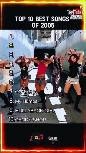 Top 10 Best Songs of 2005 🎶🔥 | Hits Everyone Remembered #shorts