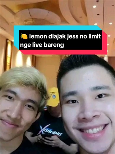 🍋 diajak Jess no limit live untuk bisa makan#CLOUDRISE #MLBBSORA #MLBB