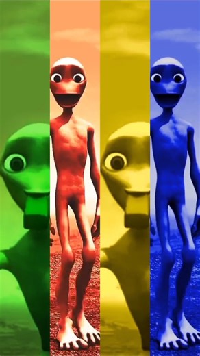 Alien Dance Dame tu Cosita vs Funny Alien Dance vs Selena Gomez & Rema Baby Calm Down Full HD