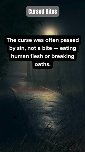 14. Cursed Bites #DarkMythology #SupernaturalStories