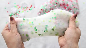 6.1K views · 33 reactions | This is such a fun slime to make! Easy to make and kids love it! https://teachingmama.org/holiday-slime-recipe/ | Teaching Mama | Facebook